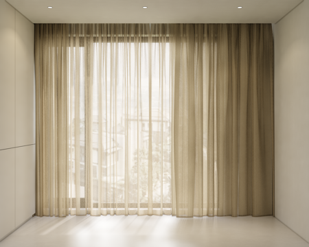 modern curtain gauze curtain