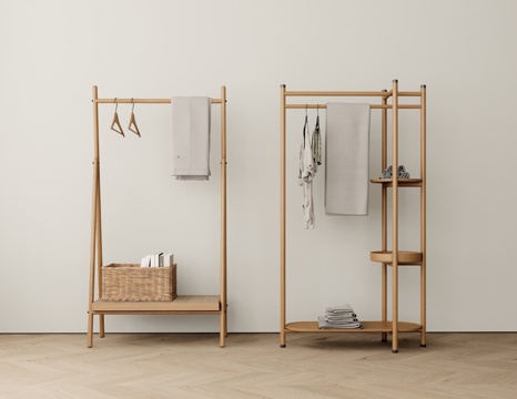 Modern Solid Wood Hanger