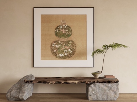 Neo-Chinese Style Gourd Painting Decorative Painting