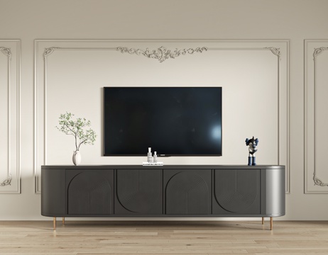 French TV cabinet