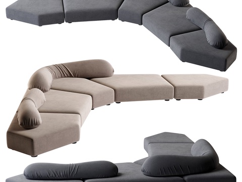 Modern Alien Multiplayer Sofa