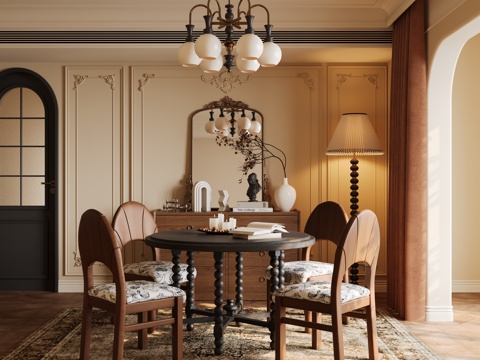 Mid-century Style DiningRoom