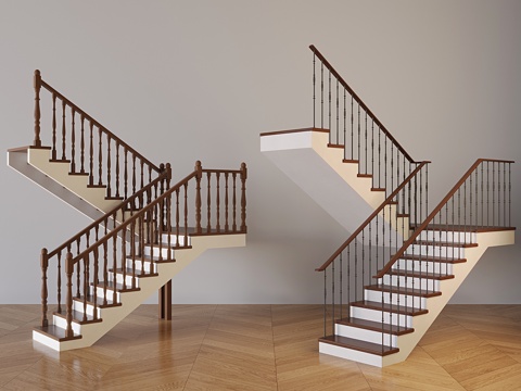 New Chinese Stair Handrail Ladder Step Cascade