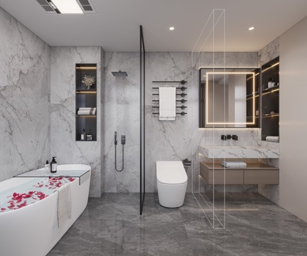 Modern Toilet Bathroom