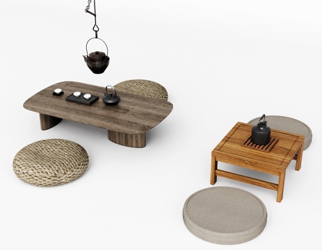 Chinese Tatami Tea Table