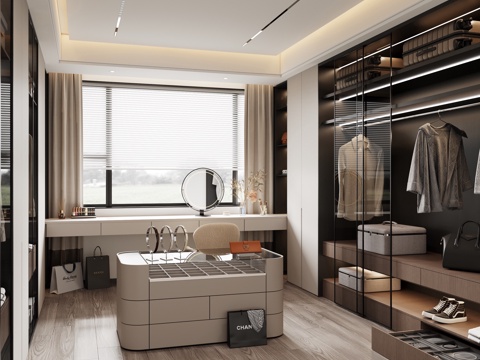 Modern Cloakroom