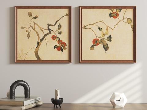 Neo-Chinese Style Retro Hanging Painting