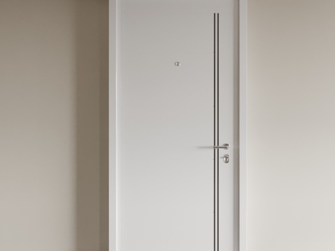 Modern interior door single door swing door