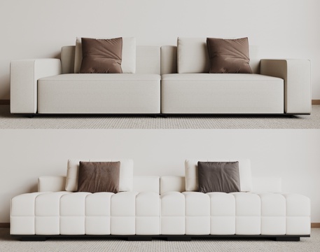 Modern double sofa