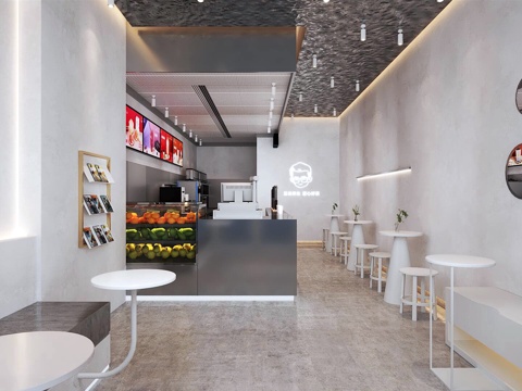 Modern Milk Tea Shop