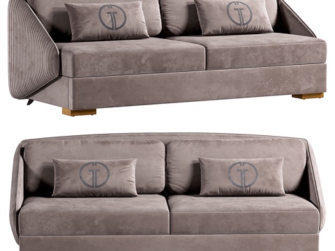 Italian double sofa