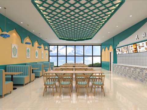 Halal DiningRoom, School Canteen, University Canteen, Staff Canteen, Ming File