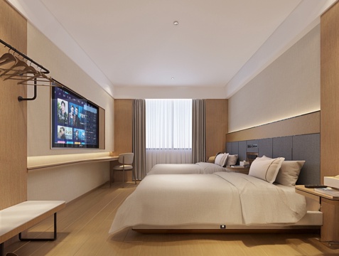 Modern Hotel Rooms