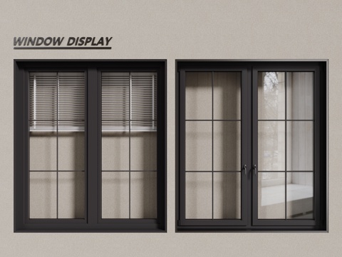 Aluminum alloy windows, casement windows, floor-to-ceiling windows