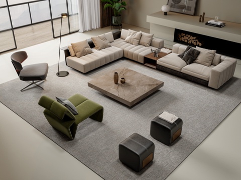 Modern Sectional Sofa Corner Sofa