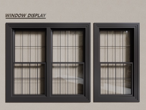 Aluminum alloy windows, casement windows, floor-to-ceiling windows