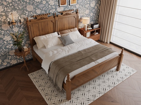 French Double Bed