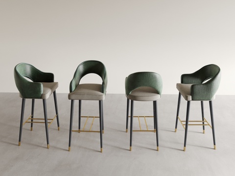 Modern Bar Chair Bar Stool High Stool