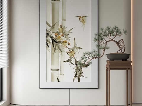 New Chinese Decorative Painting Flower and Bird Painting