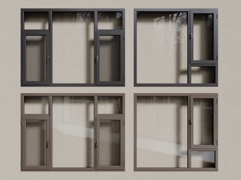 Aluminum alloy windows, casement windows, floor-to-ceiling windows