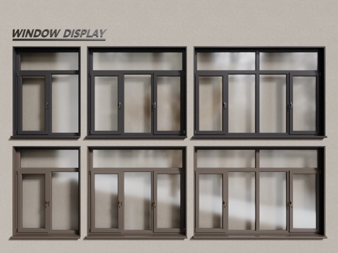 Aluminum alloy windows, casement windows, floor-to-ceiling windows