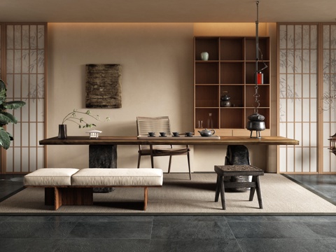 New Chinese Zen Tea Room