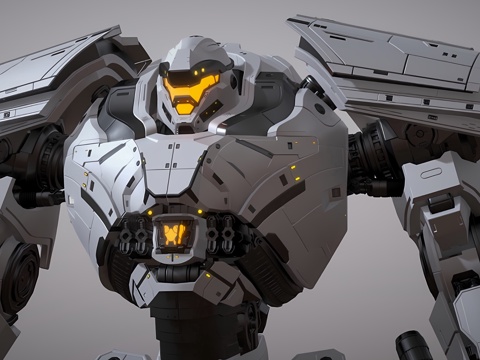 Sci-fi Robot Pacific Rim Rising Mecha Robot Mecha Warrior