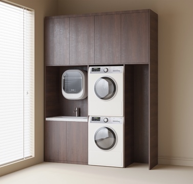 Modern Laundry Cabinet Washing Machine Balcony Cabinet