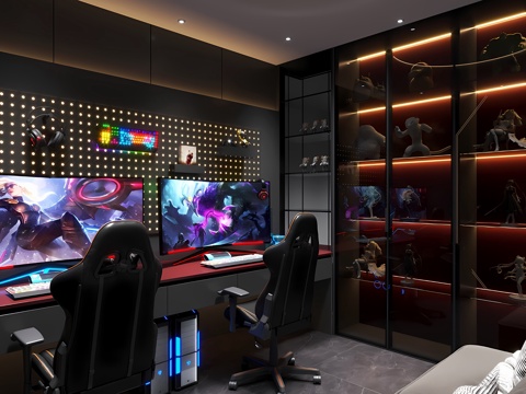 Modern E-sports room