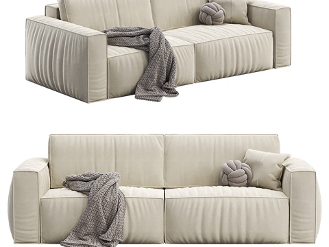 double sofa soft sofa