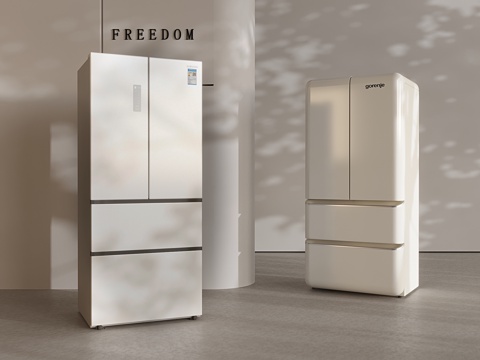 Smart refrigerator four-door refrigerator