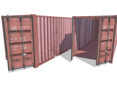 Freight container transport box