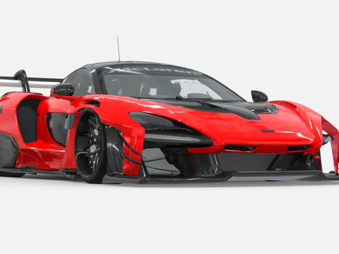 McLaren Senna GTR GP car