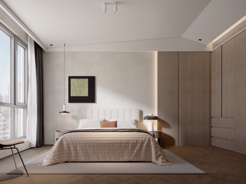 Modern Minimalist Bedroom