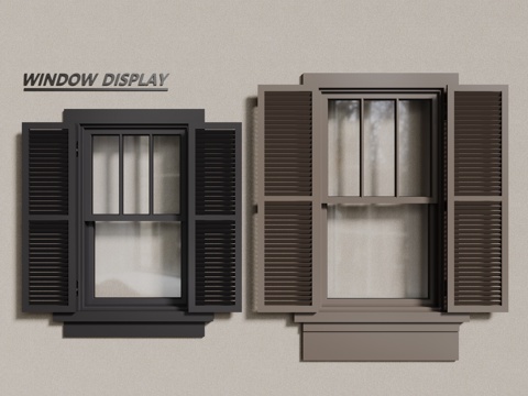 European-style single-window casement window