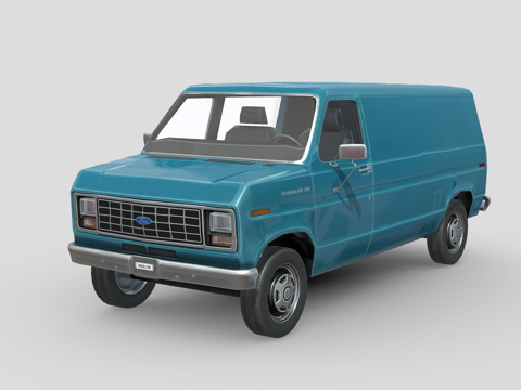 Ford E series 1986 car van