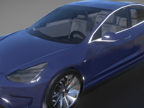 Tesla Model 3 car