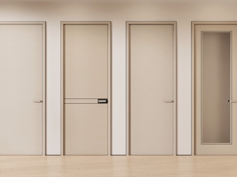 Neo-Chinese Style single door room door bedroom door bathroom door