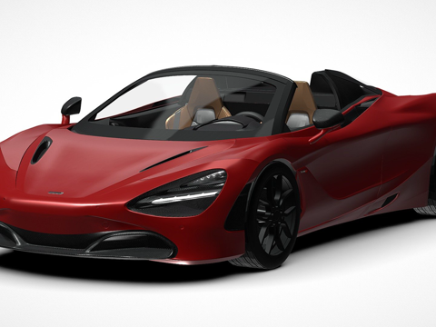 McLaren 720s Spider sports car