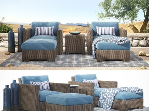 Outdoor Sofa Rattan Sofa