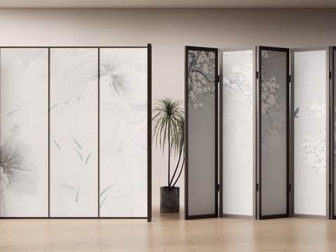 New Chinese Folding Screen