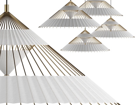 Modern umbrella chandelier