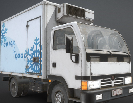 light refrigerated truck