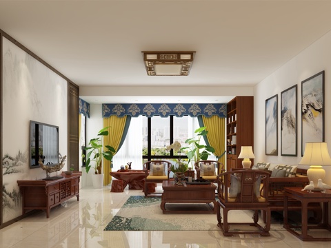 Chinese Living Room