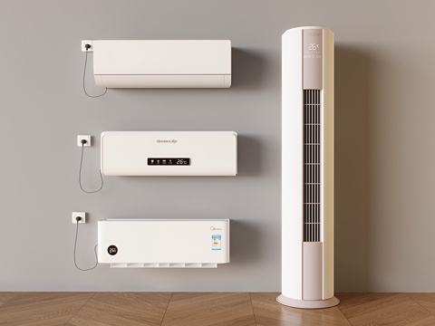 Vertical air conditioner wall-mounted air conditioner