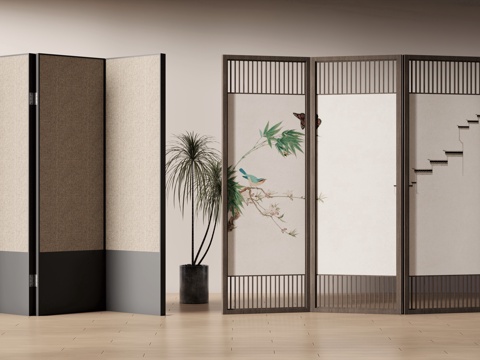 New Chinese Folding Screen