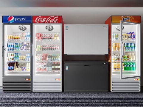 Modern Commercial Freezer