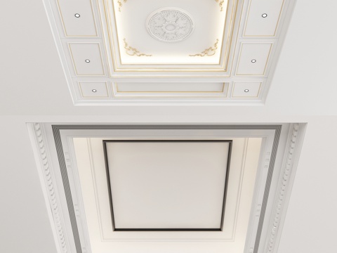 European-style ceiling