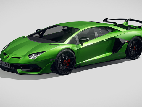 Lamborghini Aventador SVJ 2019 sports car