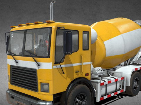 Cement truck transporter